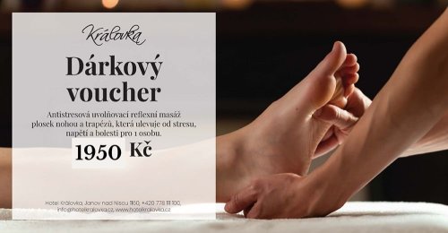 Dárkový poukaz na služby hotelu Královka