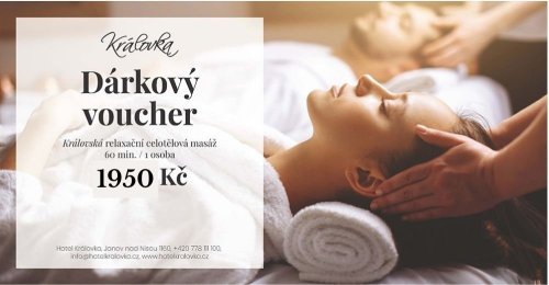 Dárkový voucher na služby hotelu Královka