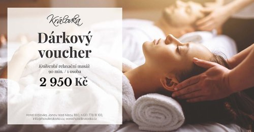 Dárkový voucher na služby hotelu Královka