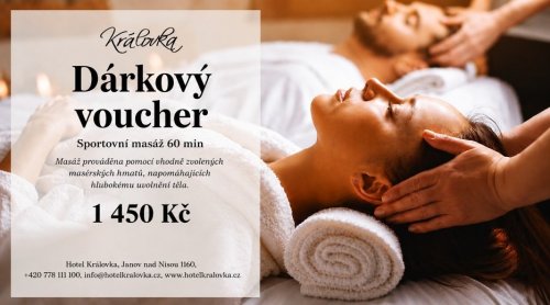 Dárkový voucher na služby hotelu Královka
