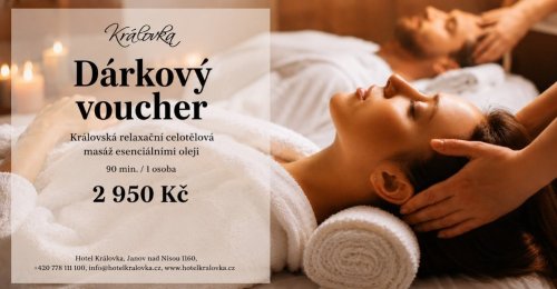 Dárkový voucher na služby hotelu Královka